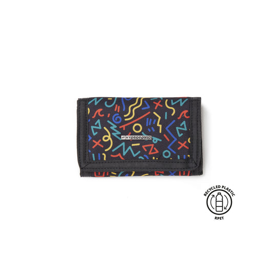 WALLET BRIDGE BLACK DOODLE