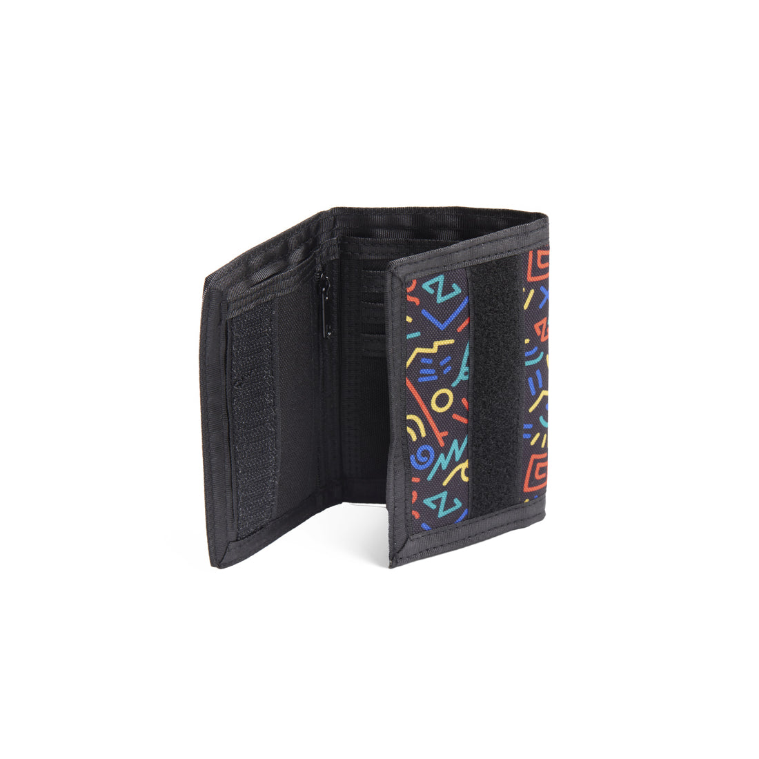 WALLET BRIDGE BLACK DOODLE